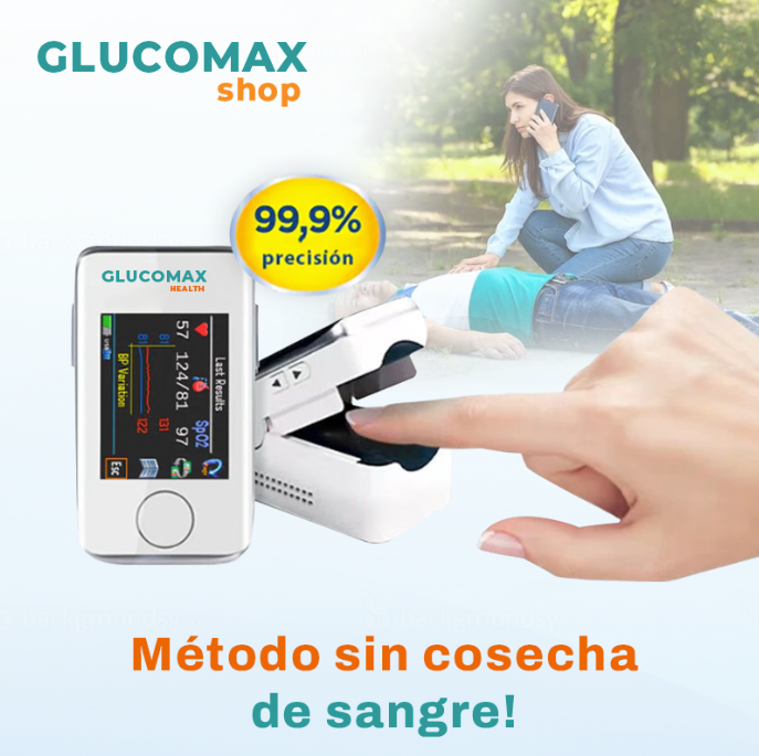 Medidor Láser No Invasivo GlucoMax [PRECISIÓN DEL 99,9%]