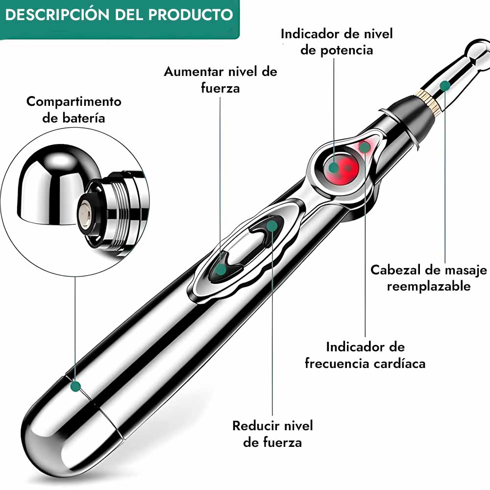 Relaxpen™ Lápiz de Acupuntura