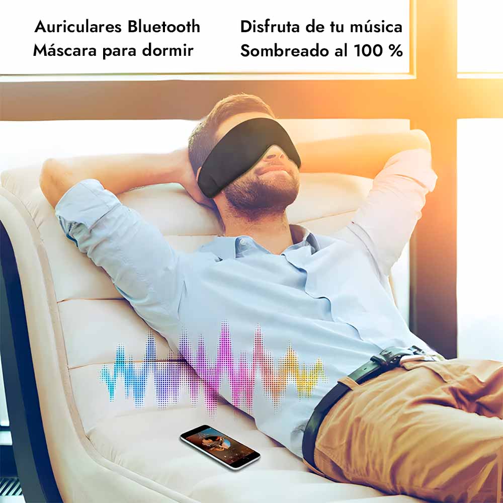 Snoozic™ Antifaz Bluetooth