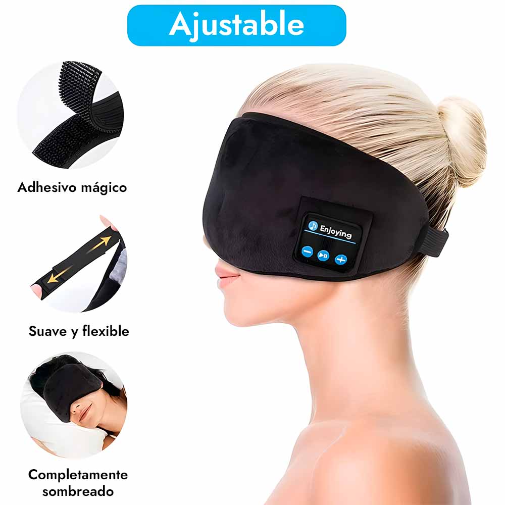 Snoozic™ Antifaz Bluetooth