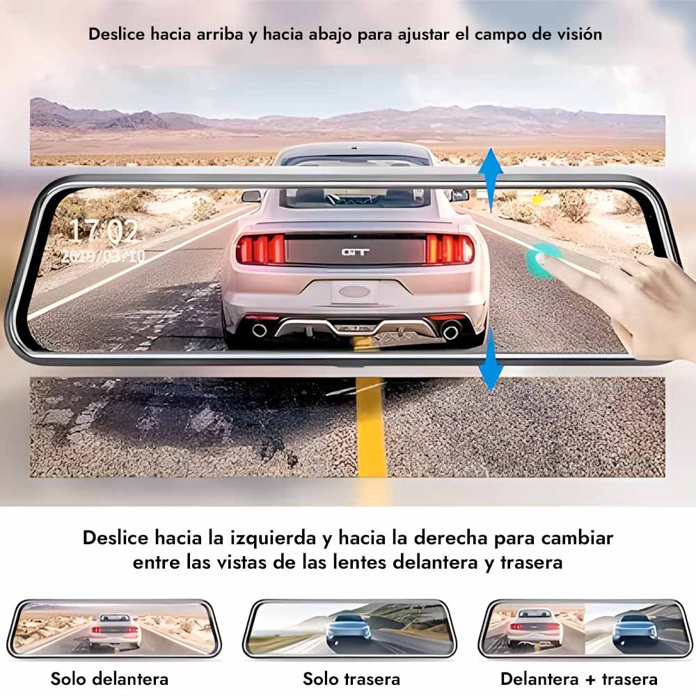 Drive360™ Espejo Retrovisor HD