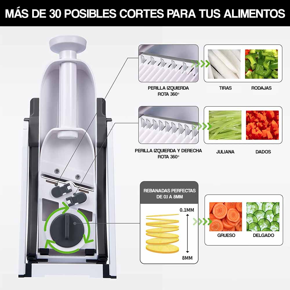 Filoso® Rebanadora Multiuso 4 en 1